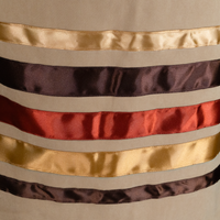 Ribbon Skirt - Tan/Brown/Gold/Burnt Orange