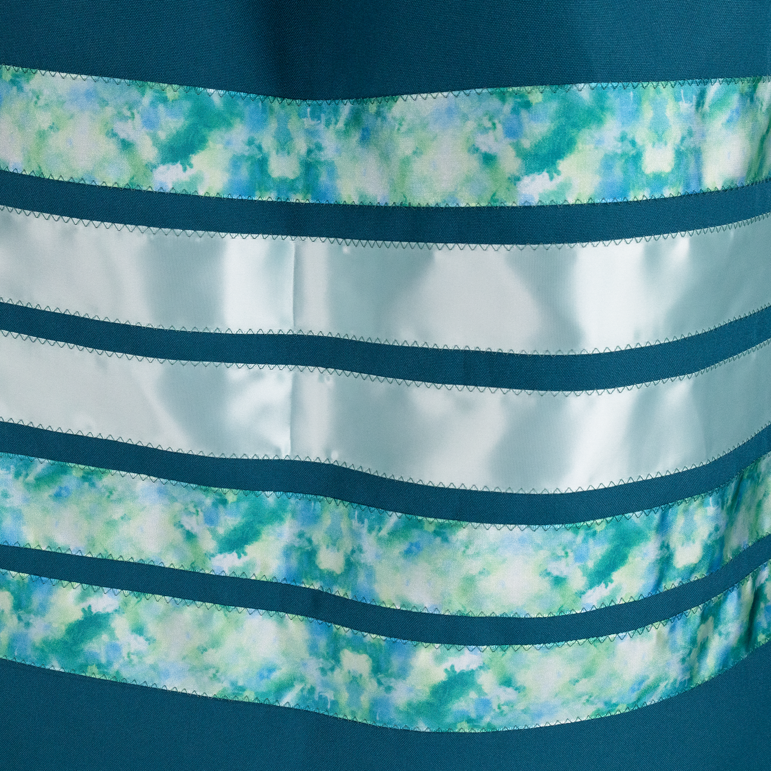 Ribbon Skirt - Turquoise/Light Turquoise