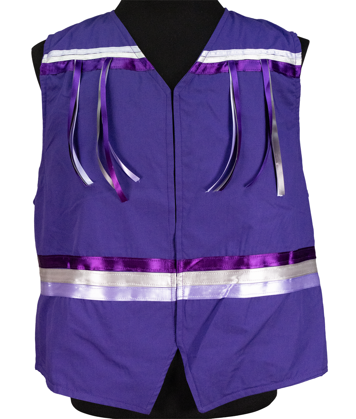 Ribbon Vest - Purple/Wolves