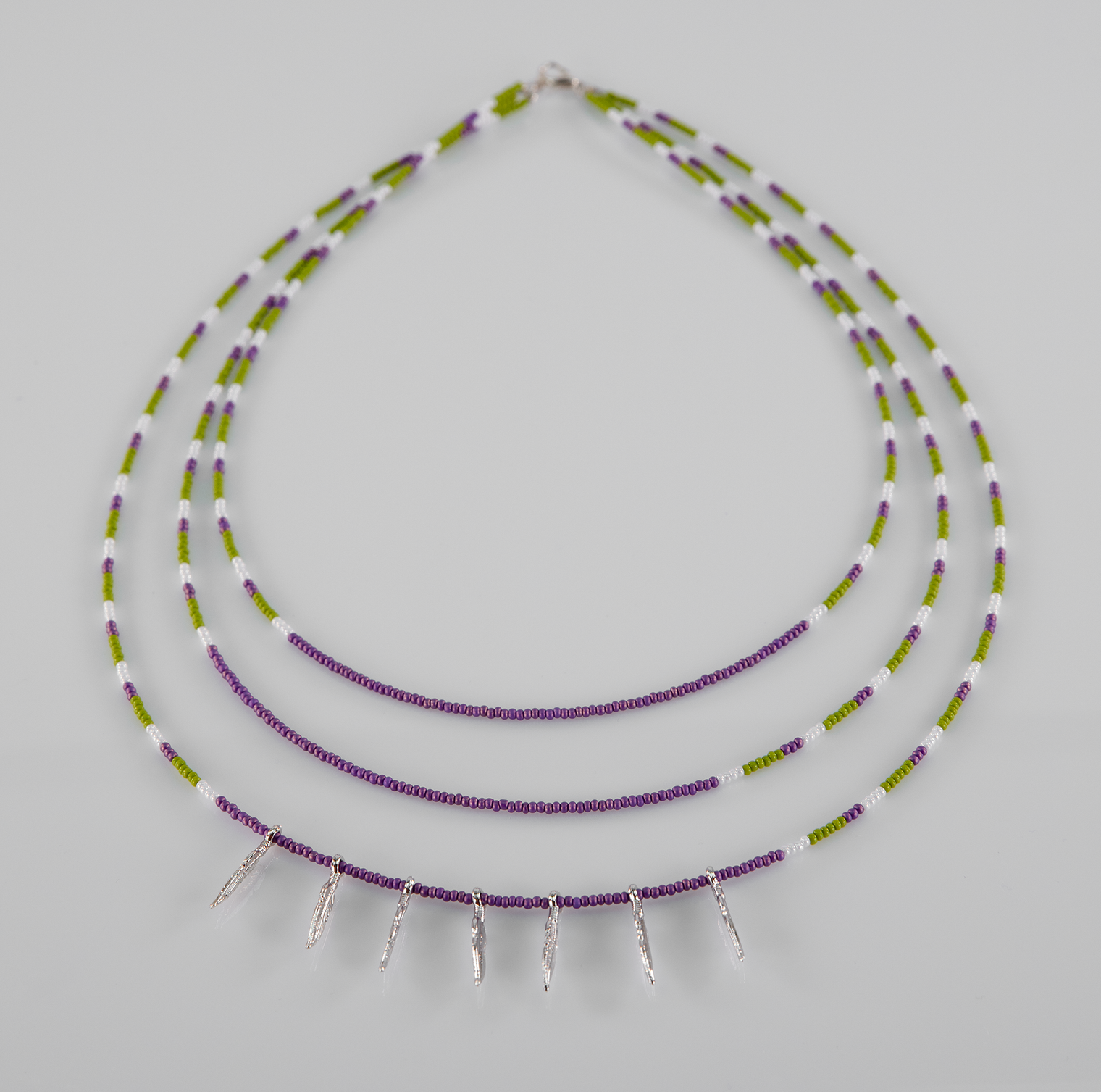 Spooky Feather Necklace