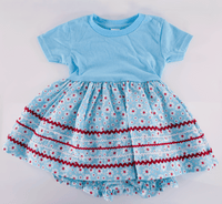 Matching Dress and Bloomer Set - Baby